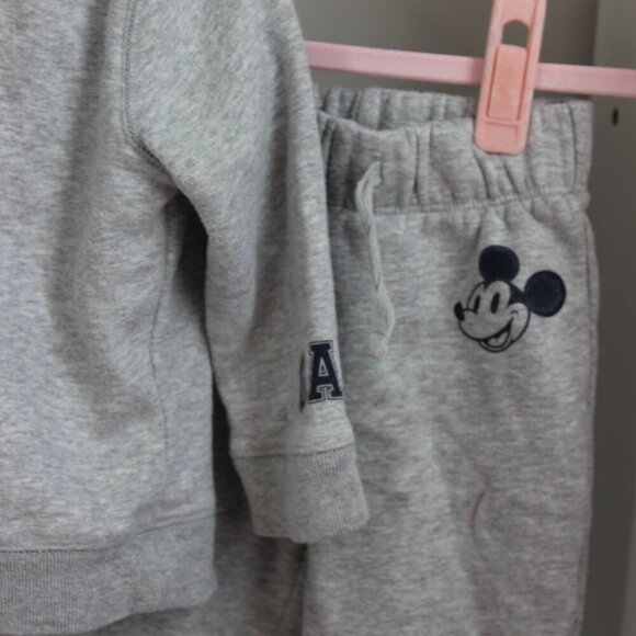 Mickey Mouse Hoodie Pants Set for toddler boy gap x disney - Picture 4 of 6